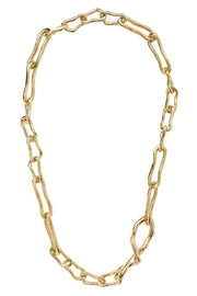 Molten Twisted Infinity Chain Necklace