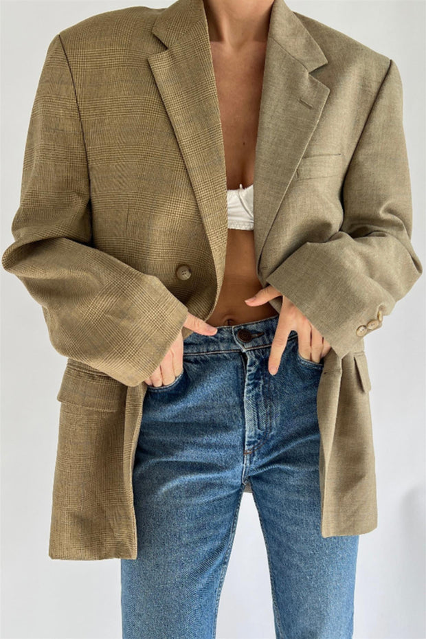 Vintage Contrasted Blazer CB588 Size 40