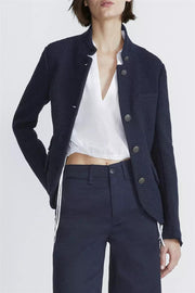 Slade Tweed Blazer Navy