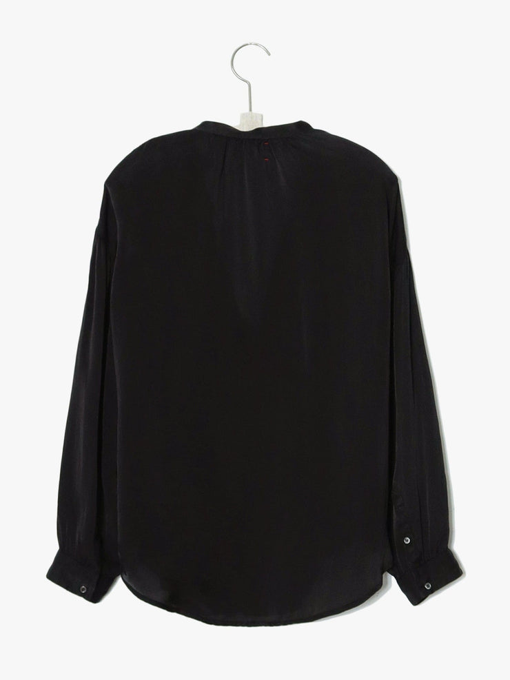 Mayson Silk Blouse Black