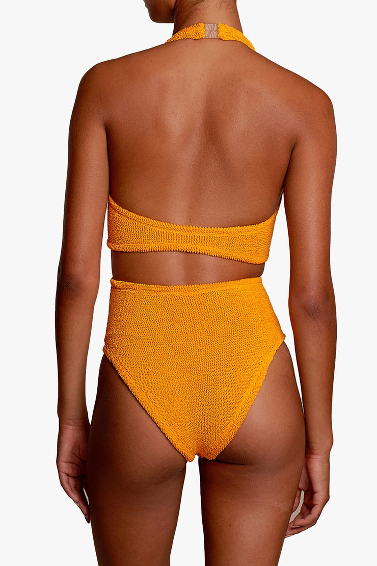 Ursula Crincle Swumsuit Mango Sorbet