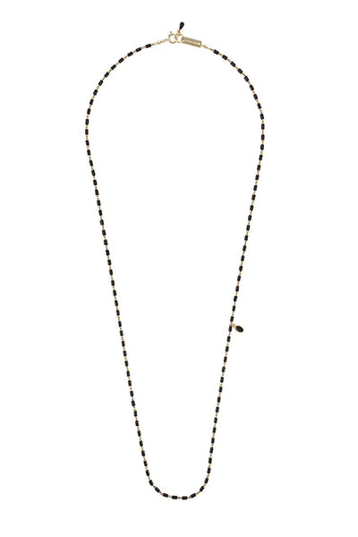 Casablanca Beaded Necklace Black