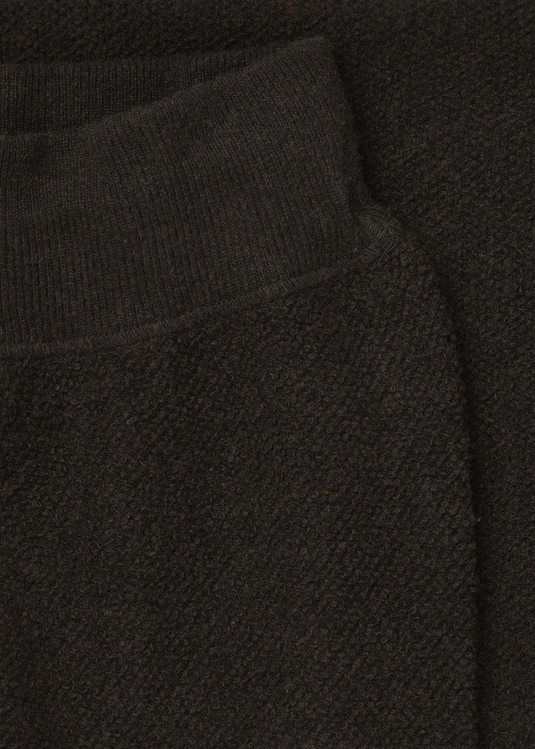 Carl Knitted Sweatpants Dark Brown