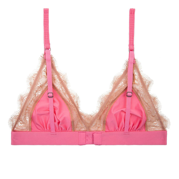 Love Lace Bralette Pink