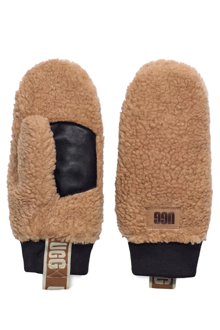 Sherpa Mitten Caramel