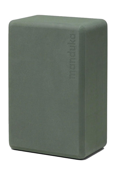 Yoga Block Recycled Foam Sage